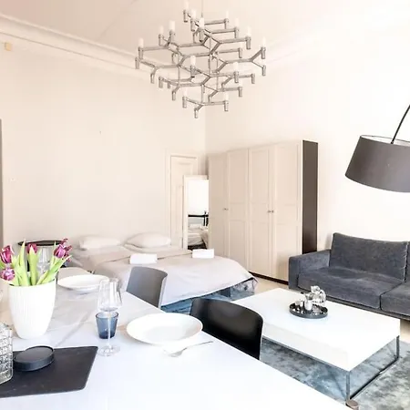 아파트 2ndhomes Stylish Studio In Design District *